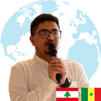 Hussein Mozahem General Secretary Lebanon - Senegal