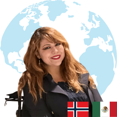 Daniela Gutiérrez Treasurer Norway - Mexico
